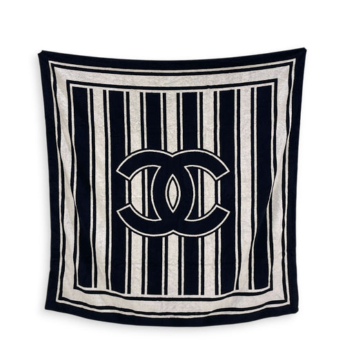 Coco Beach 2026 Beachwear Set  Navy / White Tote Bag in Fabric