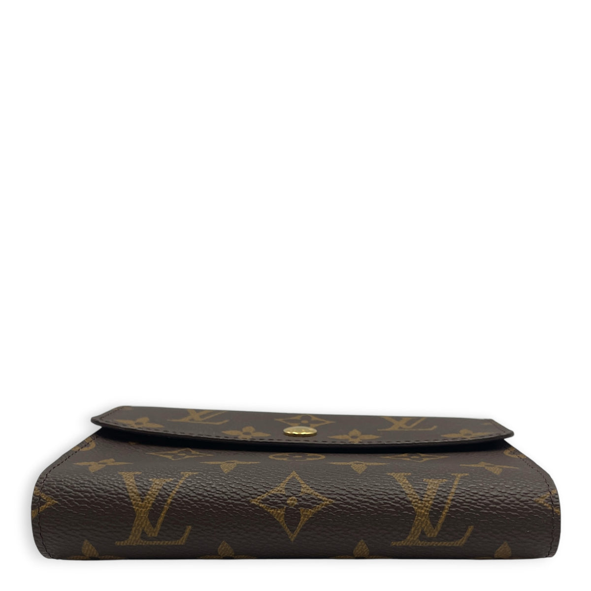 Monogram Alexander  Brown Wallet in Monogram Coated Canvas Gold hardware