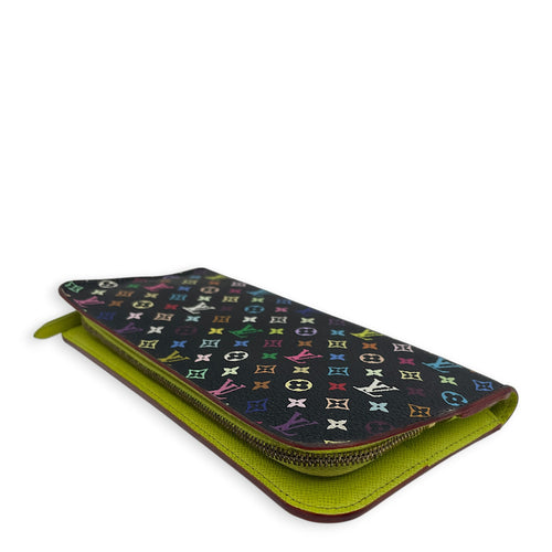 Insolite Organizer LV x TM  Monogram Multicolore Noir Wallet in Monogram Coated Canvas Gold hardware