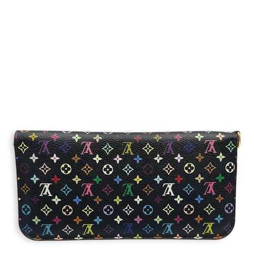 Insolite Organizer LV x TM  Monogram Multicolore Noir Wallet in Monogram Coated Canvas Gold hardware