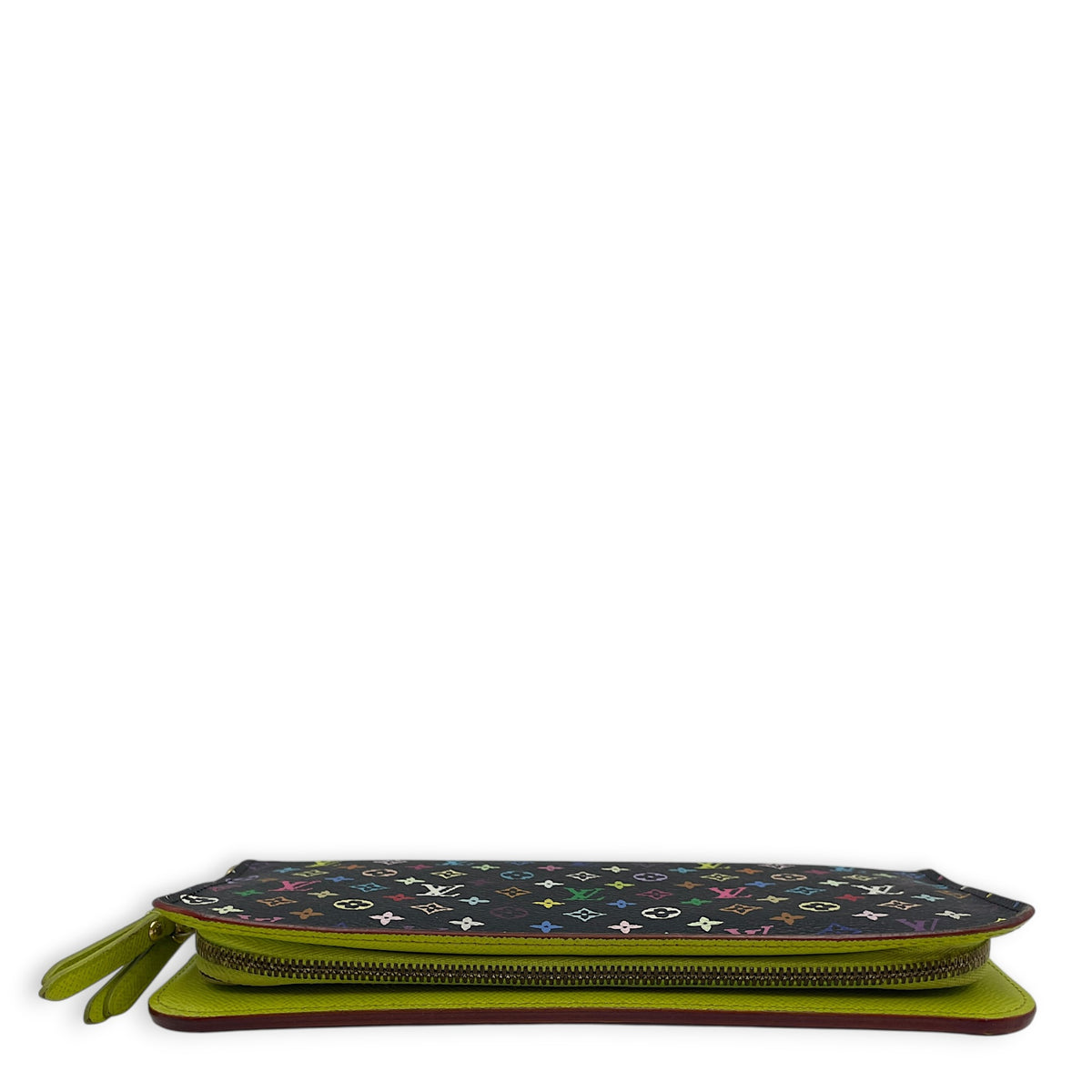 Insolite Organizer LV x TM  Monogram Multicolore Noir Wallet in Monogram Coated Canvas Gold hardware