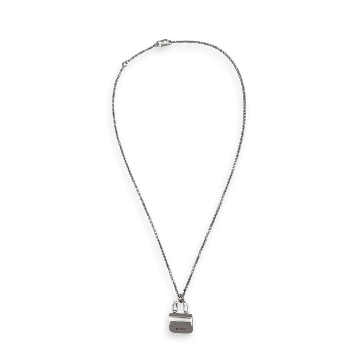 (PSPM) Amulettes Constance Pendant, 43 Diamonds, 0.44 Carat Necklace