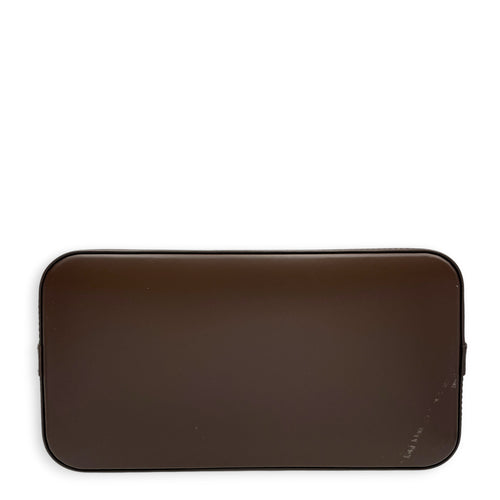 Alma PM Damier  Top Handle Bag in Coated Canvas Gold hardware