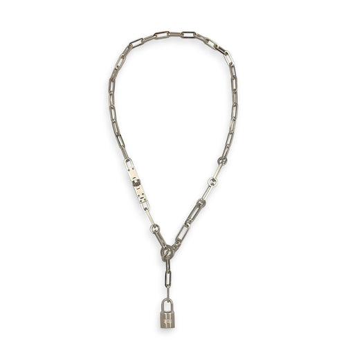 Kelly Chaine Lariat necklce, small model Necklace  Silver hardware