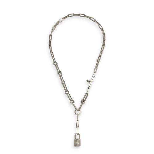 Kelly Chaine Lariat necklce, small model Necklace  Silver hardware
