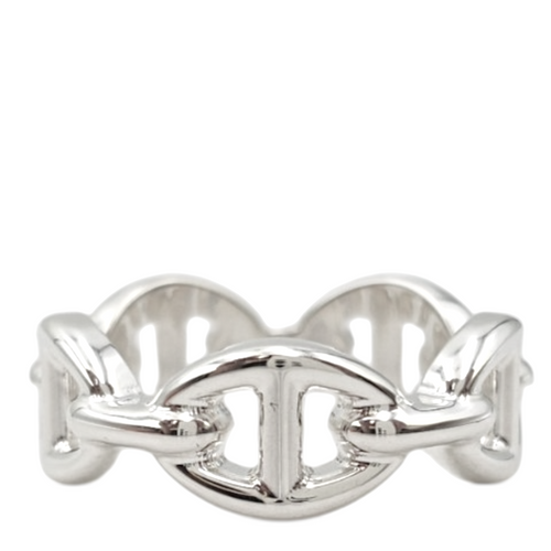Chaine d'Ancre enchainee Ring. Sz:53 Ring Silver hardware