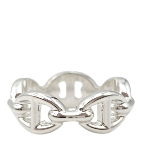 Chaine d'Ancre enchainee Ring. Sz:53 Ring Silver hardware