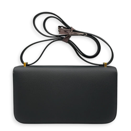 Constance Elan Noir in Epsom Gold hardware