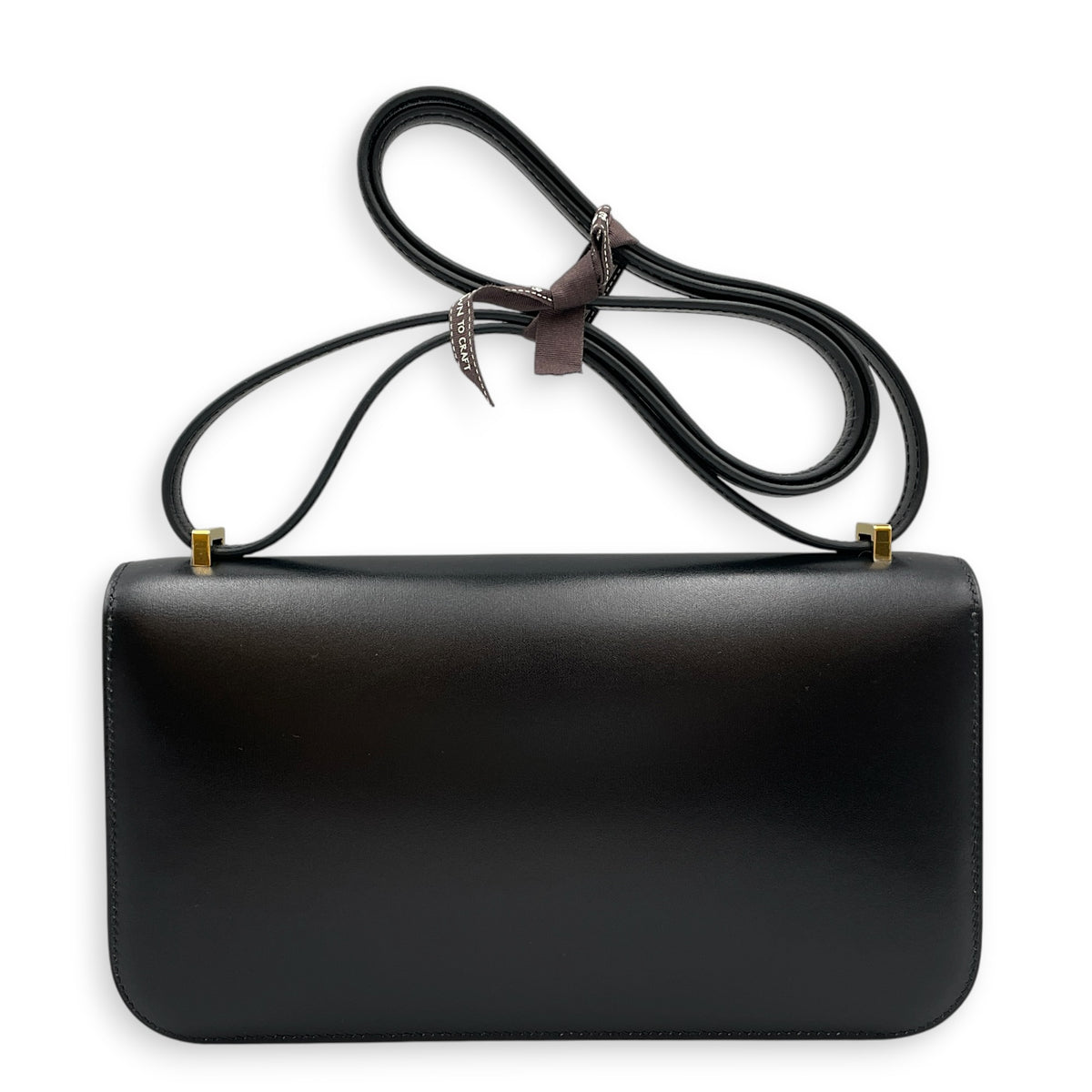 Constance Elan Noir in Box Calfskin Gold hardware
