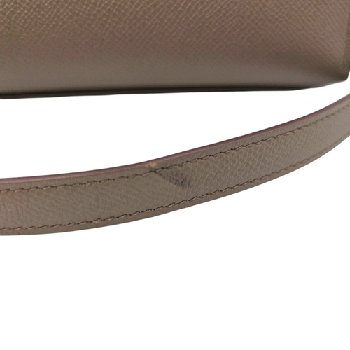 Sellier Kelly 25 Etain in Epsom Gold hardware