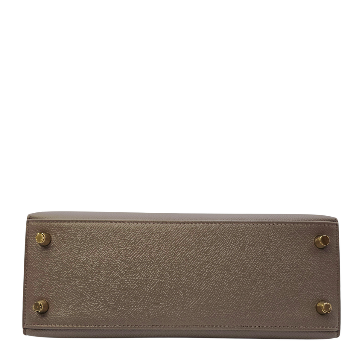 Sellier Kelly 25 Etain in Epsom Gold hardware