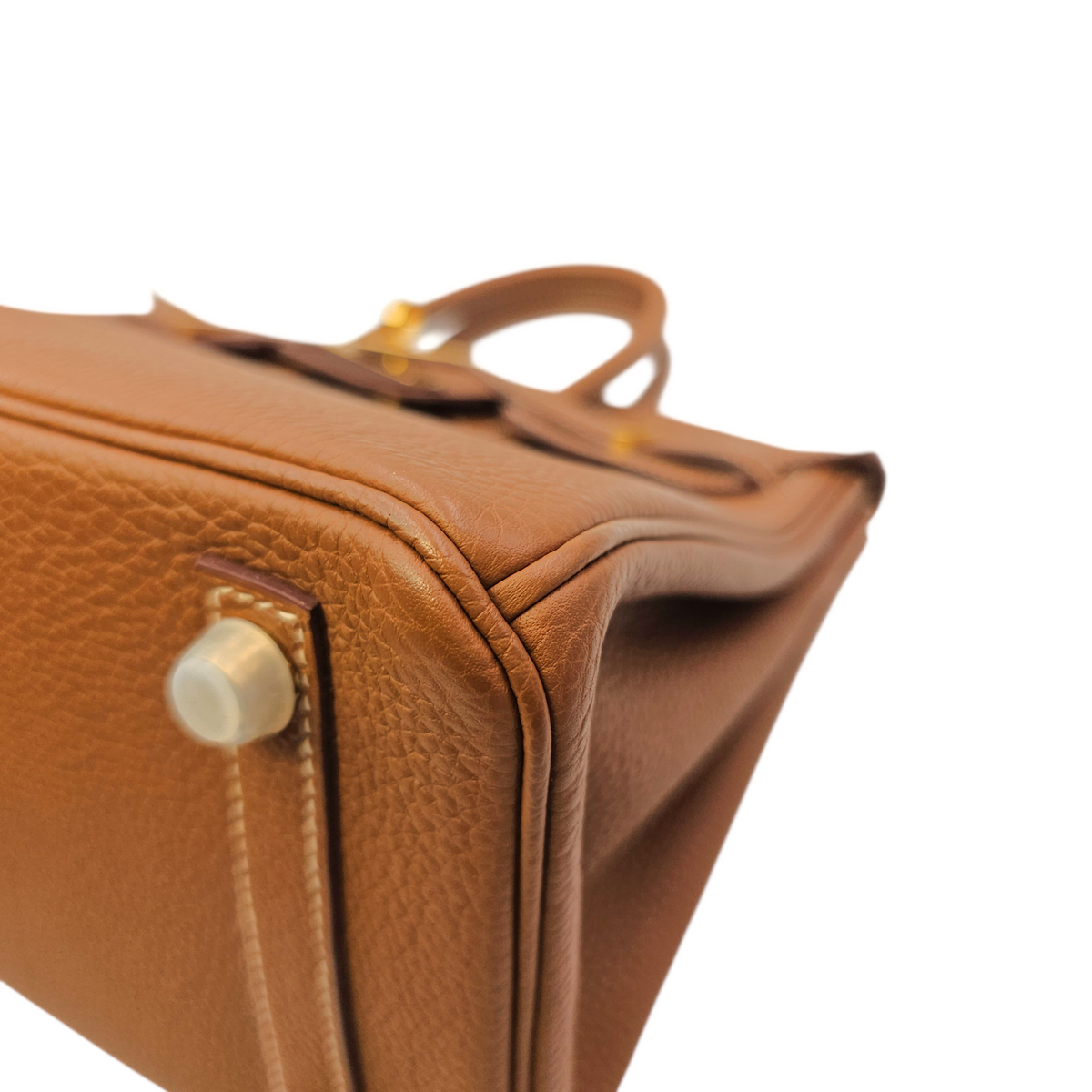 Birkin 25 Gold in Togo Gold hardware