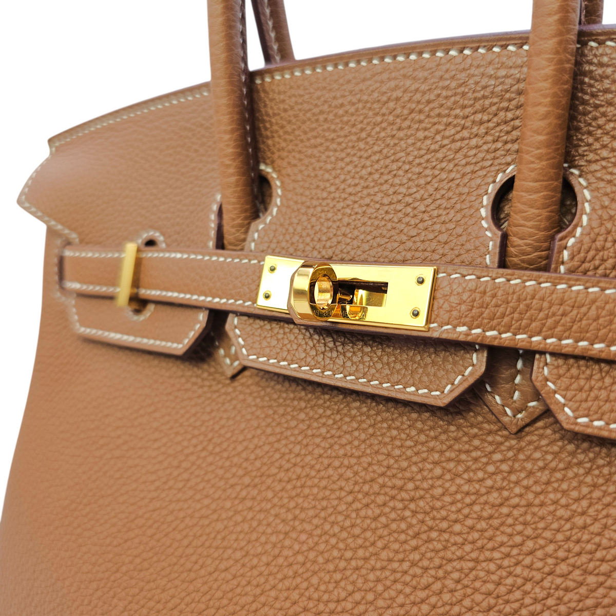 Birkin 25 Gold in Togo Gold hardware