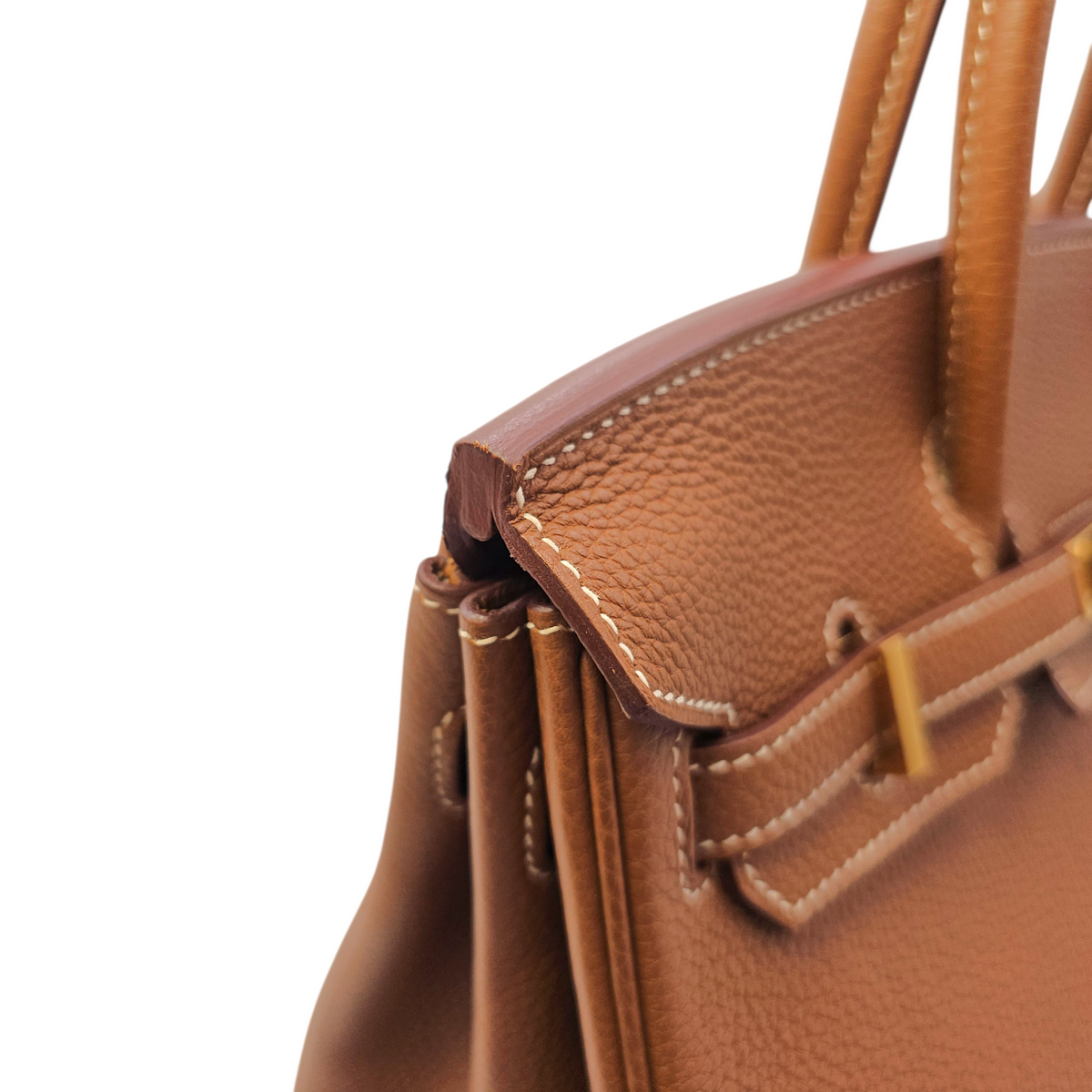 Birkin 25 Gold in Togo Gold hardware