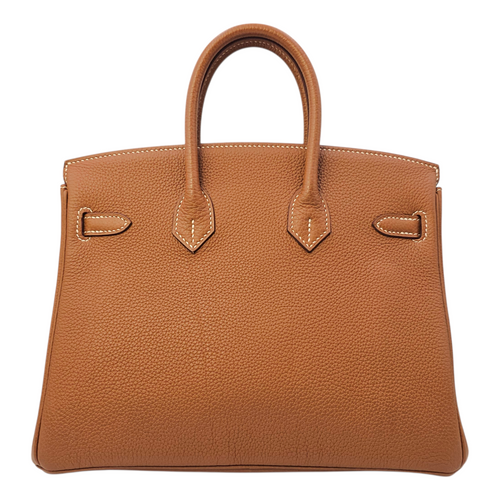 Birkin 25 Gold in Togo Gold hardware