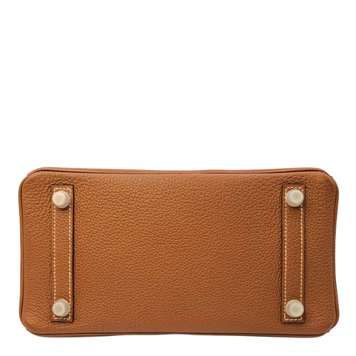 Birkin 25 Gold in Togo Gold hardware