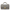 Mini Rectangular  Grey Top Handle Bag in Calfskin Brushed Gold hardware