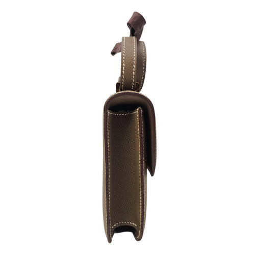 Constance Elan Etoupe in Epsom Rose Gold hardware
