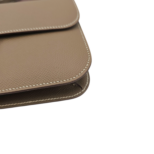 Constance Elan Etoupe in Epsom Rose Gold hardware