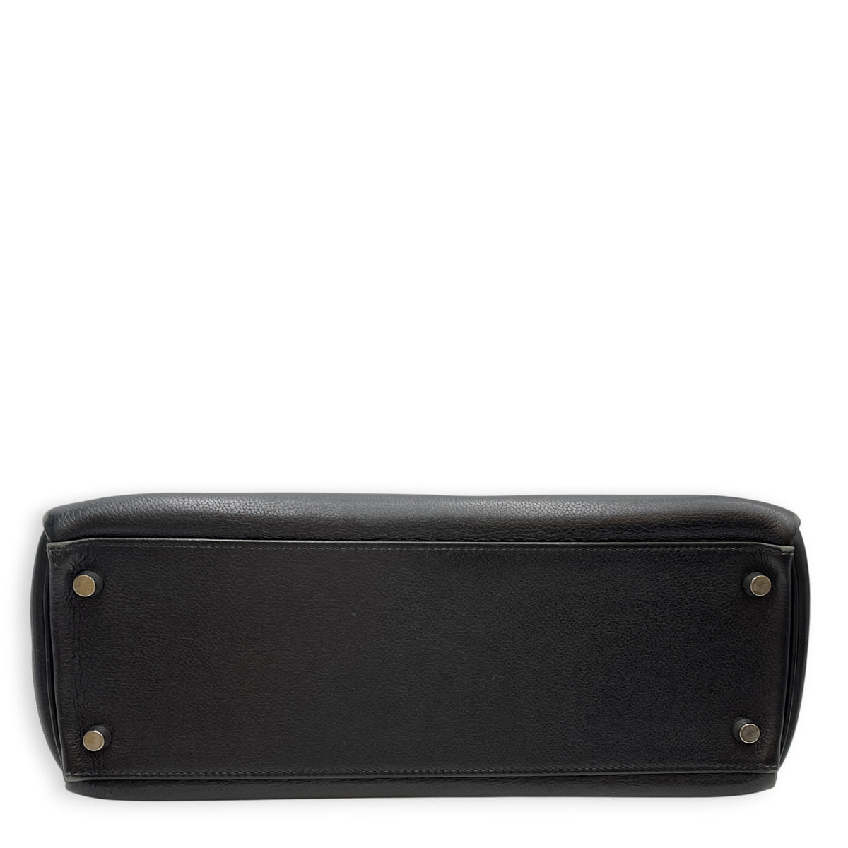 Kelly 32 Noir in Evergrain  Palladium hardware