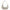 Ava Shoulder Bag  White in Calfskin , Silver Hardware