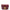 Box Medium Maroon Shoulder Bag in Calfskin, Gold hardware