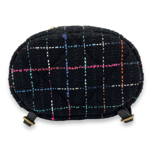 C19 Backpack Black in Tweed, Mixed hardware