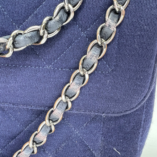 Chic With Me Shoulder bag in Jersey, Gunmetal Hardware