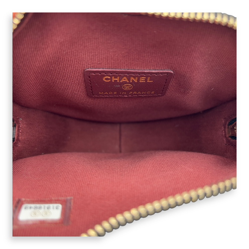Chanel Heart Mini Black Shoulder Bag in Lambskin, Gold hardware_6