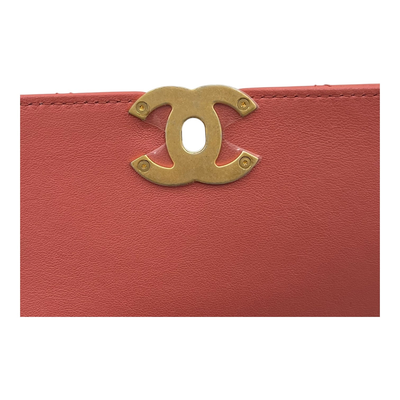 Chanel Infinity Pink Top Handle Bag in Goat Leather, Gold hardware_7