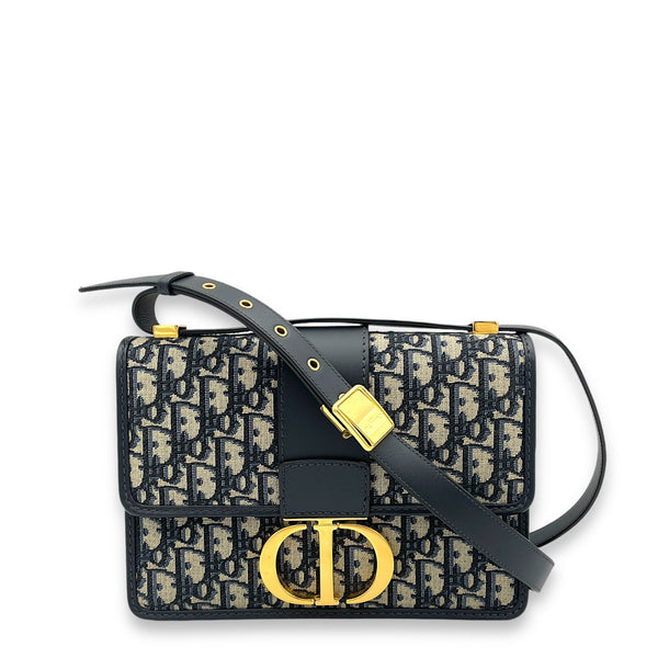 Christian Dior 30 Montaigne Shoulder bag in Jacquard, Gold Hardware  Singapore