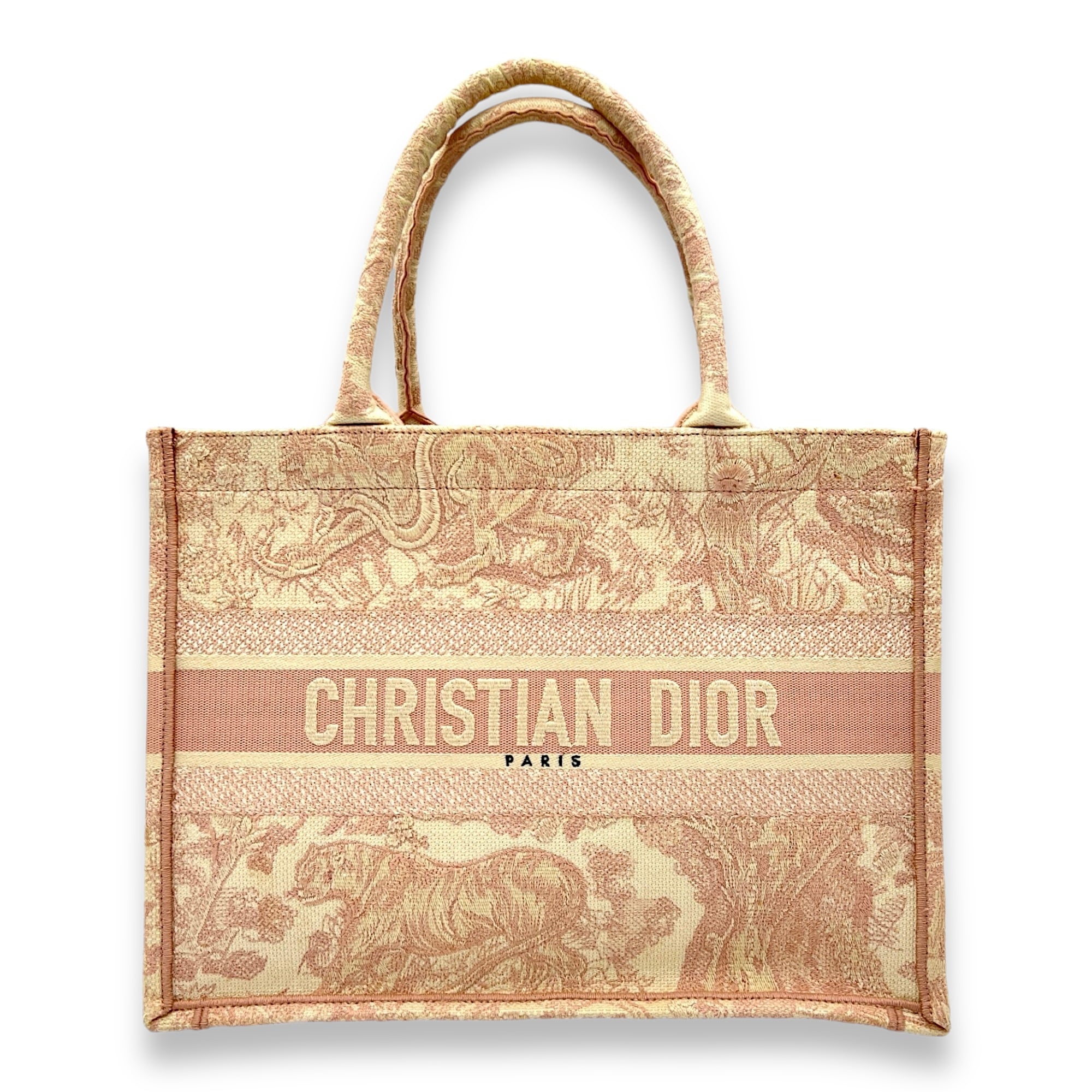 Book Tote Medium Tote bag in Jacquard, N/A Hardware