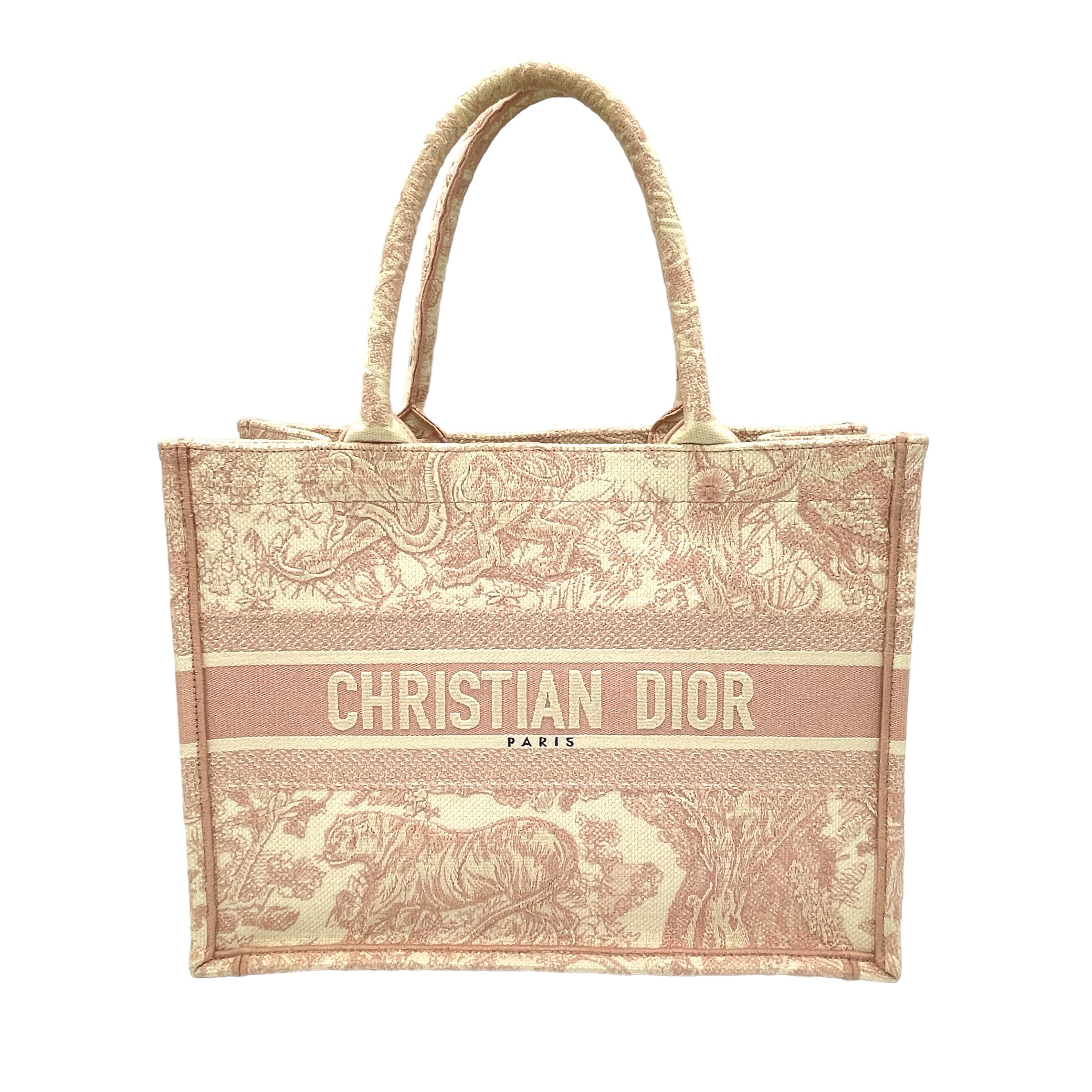 Dior pink tote bag top