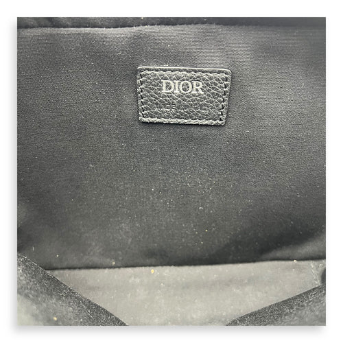Christian Dior Safari Blue Crossbody Bag in Jacquard, Silver hardware_8