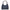 GG Bamboo Black Top Handle Bag in Canvas, Gunmetal hardware