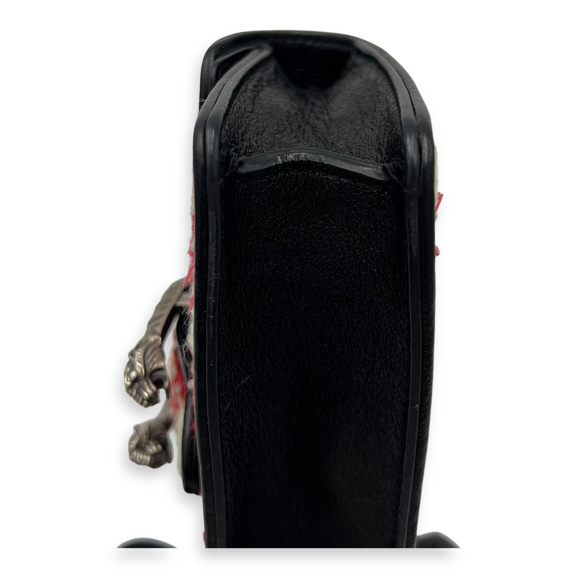 Gucci Dionysus Crossbody Bag Red in Tweed, Ruthenium hardware_10