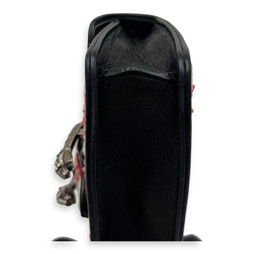 Gucci Dionysus Crossbody Bag Red in Tweed, Ruthenium hardware_10