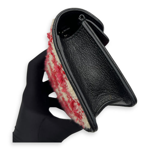 Gucci Dionysus Crossbody Bag Red in Tweed, Ruthenium hardware_12