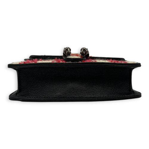 Gucci Dionysus Crossbody Bag Red in Tweed, Ruthenium hardware_5