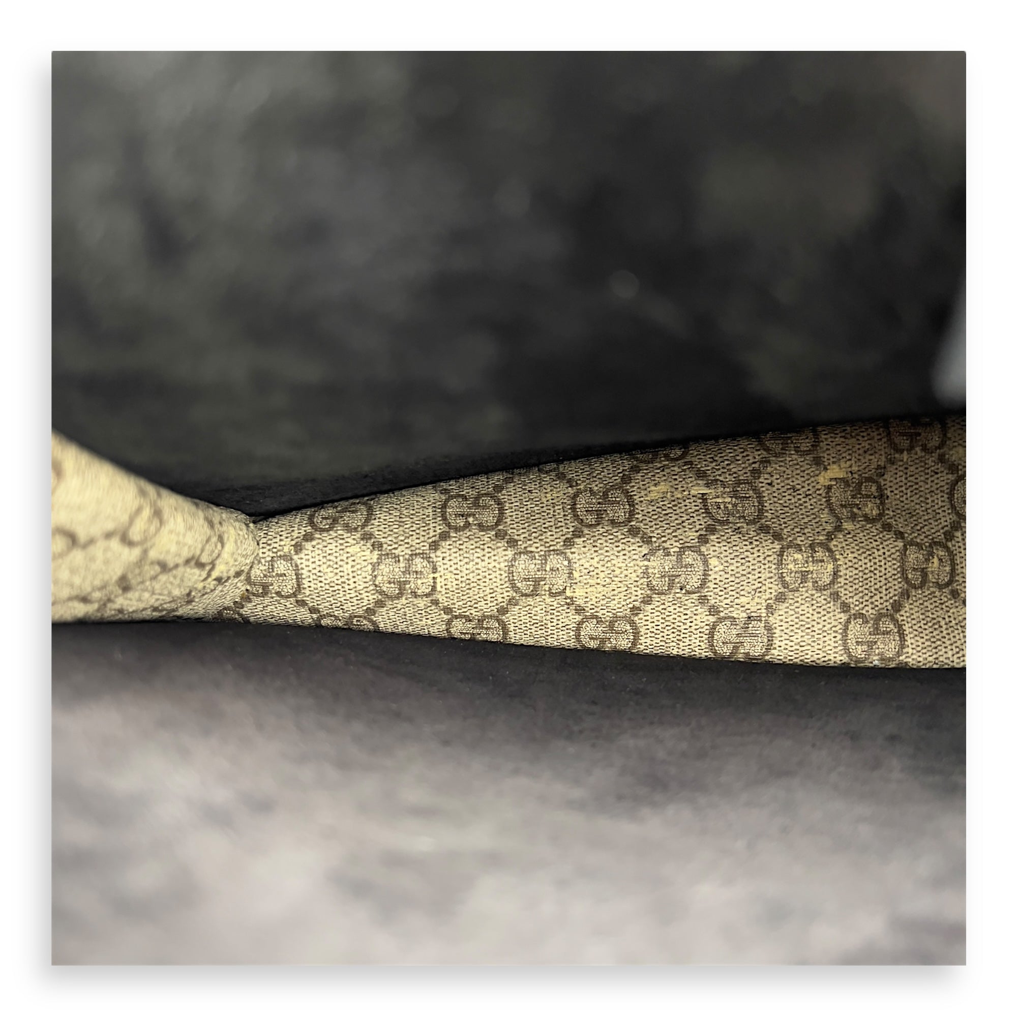 Gucci Dionysus Shoulder Bag Beige in Coated Canvas, Silver hardware_10