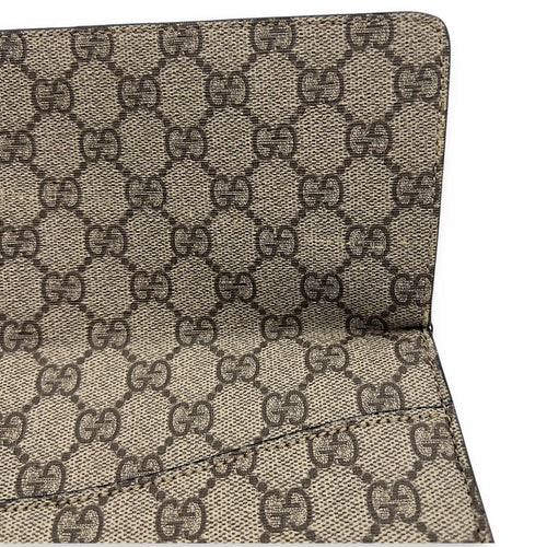 Gucci Dionysus Shoulder Bag Beige in Coated Canvas, Silver hardware_17