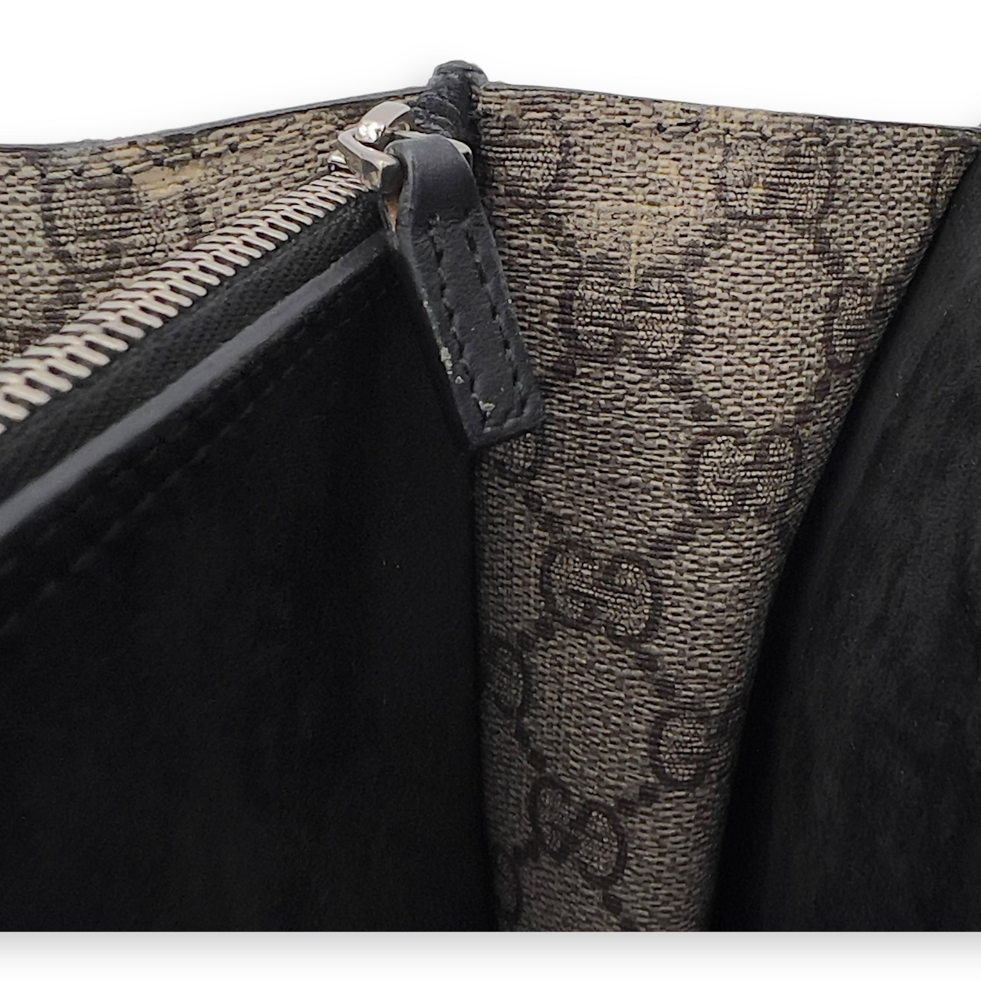 Gucci Dionysus Shoulder Bag Beige in Coated Canvas, Silver hardware_3