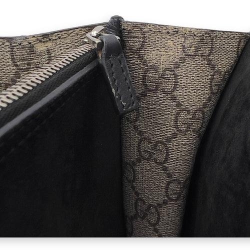 Gucci Dionysus Shoulder Bag Beige in Coated Canvas, Silver hardware_3