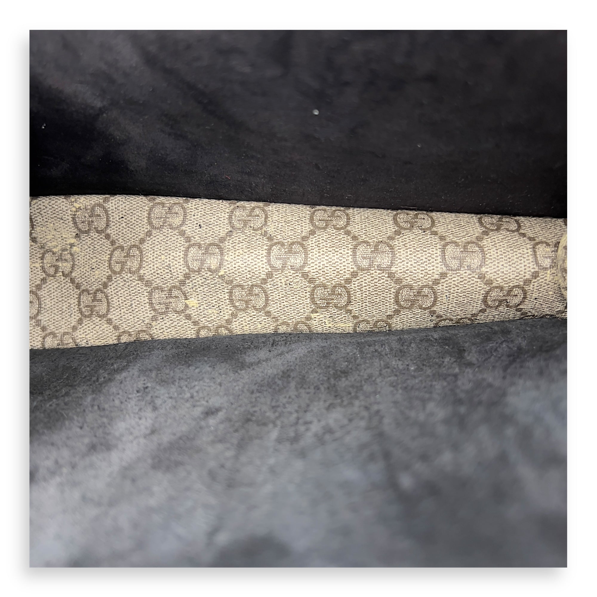 Gucci Dionysus Shoulder Bag Beige in Coated Canvas, Silver hardware_7
