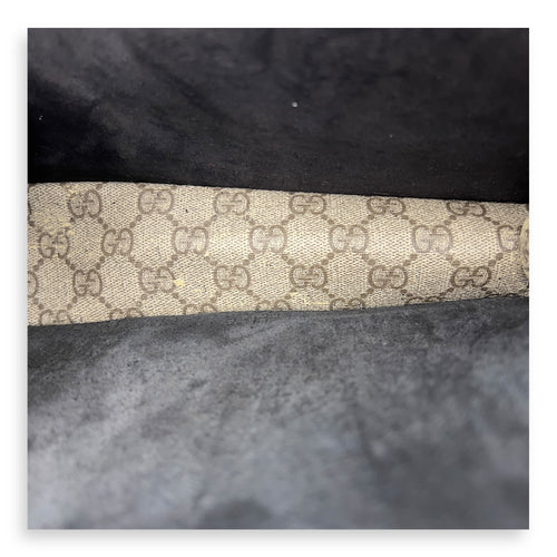 Gucci Dionysus Shoulder Bag Beige in Coated Canvas, Silver hardware_7