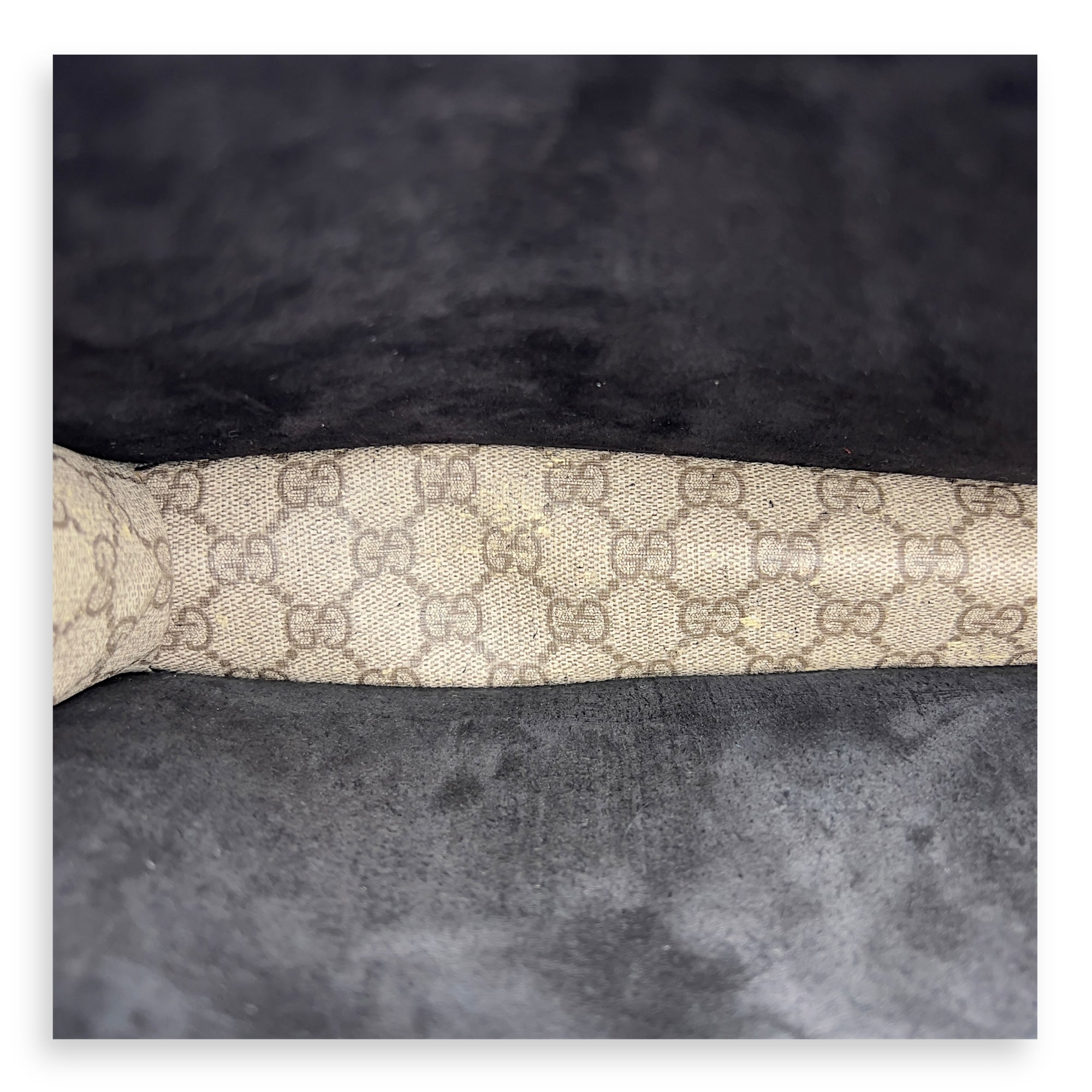 Gucci Dionysus Shoulder Bag Beige in Coated Canvas, Silver hardware_8
