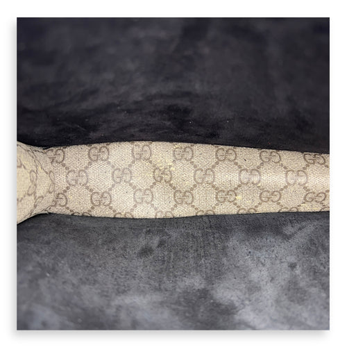Gucci Dionysus Shoulder Bag Beige in Coated Canvas, Silver hardware_8