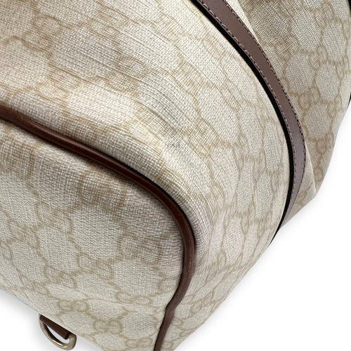 Gucci GG Top Handle Bag White in Coated Canvas_6