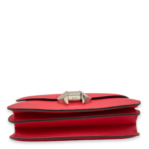 2002 20 Rouge De Coeur in Evercolor Palladium hardware C106434 5