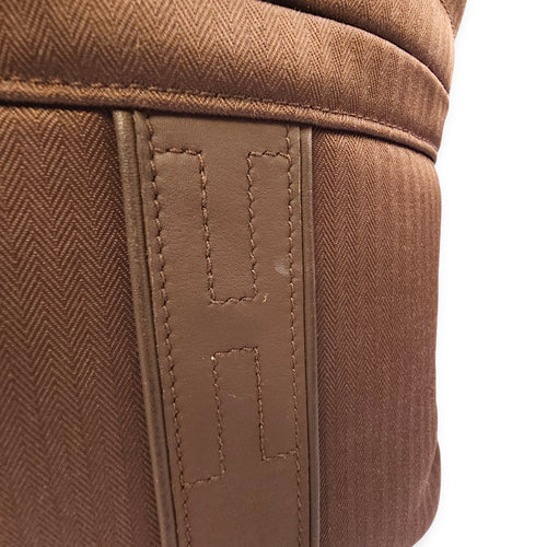 Acapulco Vanity Chocolate in Toile, Palladium hardware